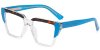 Color Clear/ Blue